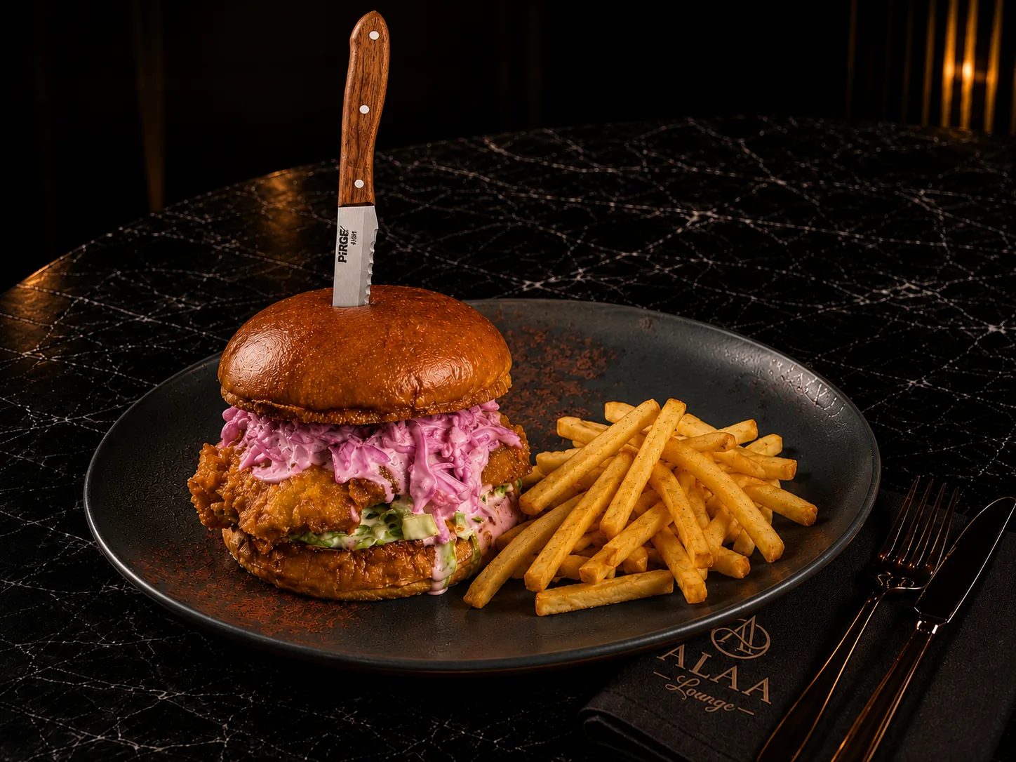TOSKANA CHİCKEN BURGER