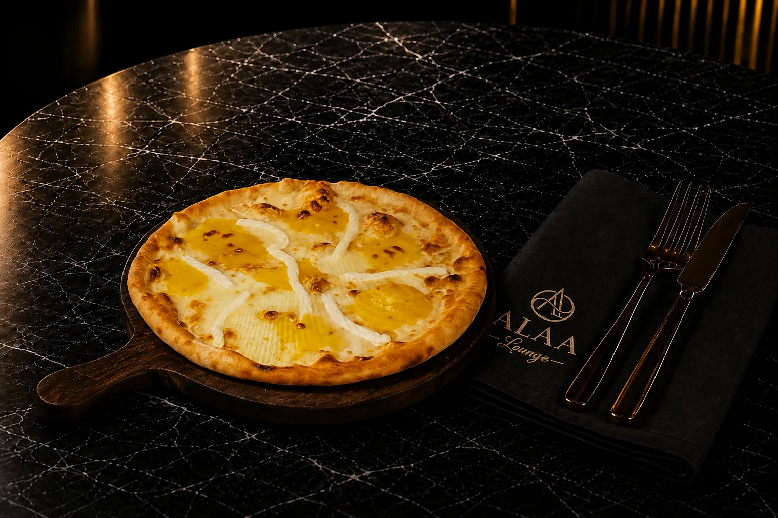 DÖRT PEYNİRLİ PİZZA