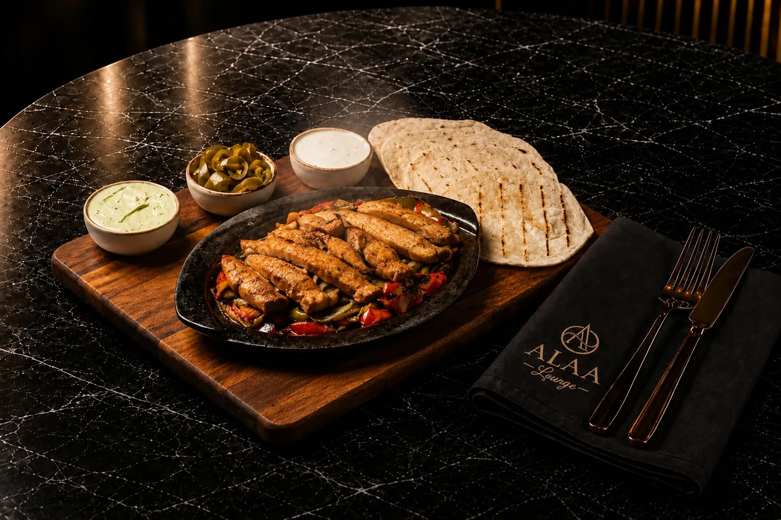 CHICKEN FAJITAS